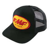FMF Origins 2 Snapback Trucker Hat Black/Yellow