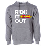 FMF Ride It Out Hooded Sweatshirt Grey Heather
