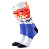 FMF King Of Racing Socks White/Blue