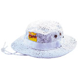 FMF Splatter Bucket Hat White