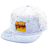 FMF Splatter Snapback Hat White