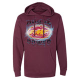 FMF Charged Hooded Sweatshirt Maroon