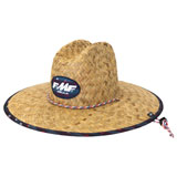 FMF Old Glory Straw Hat Natural