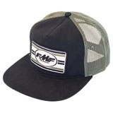 FMF Double Bar Hat Black