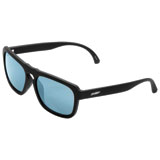 FMF Emler Sunglasses Matte Black Frame/Silver Mirror Lens