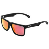 FMF The Don Sunglasses Matte Black Frame/Red Mirror Lens