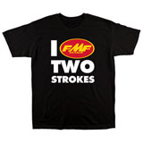 FMF 2 Strokes T-Shirt Black