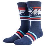FMF American Moto Socks Navy