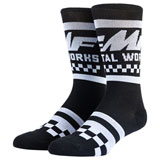 FMF Metal Works Socks Black