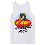FMF Merican Moto Tank White