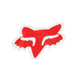 Fox Racing Foxhead Sticker  Red