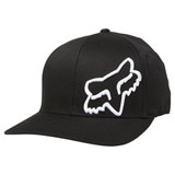 Fox Racing Flex 45 Flex Fit Hat Black/White