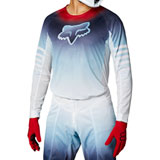 Fox Racing Airline Reepz Jersey White/Red/Blue