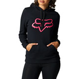 Fox Racing Women's Boundary Hooded Sweatshirt Black/Pink