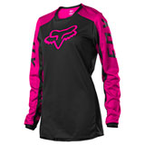 Fox Racing Women's 180 Djet Jersey Black/Pink
