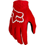 Fox Racing Airline Gloves Fluorescent Red