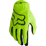Fox Racing Airline Gloves Fluorescent Yellow