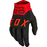 Fox Racing Legion Water Gloves Black/Red