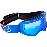 Fox Racing Youth Main Skew Goggle White/Red/Blue