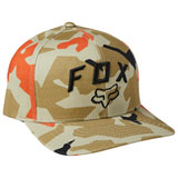 Fox Racing Bnkr Flex Fit Hat Green Camo