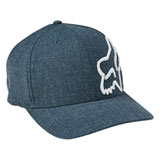 Fox Racing Clouded 2.0 Flex Fit Hat Dark Indigo
