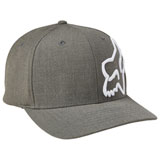 Fox Racing Clouded 2.0 Flex Fit Hat Grey/White