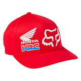 Fox Racing Honda HRC Flex Fit Hat Red