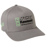 Fox Racing Kawasaki Flexfit Hat Pewter