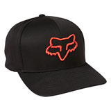 Fox Racing Lithotype 2.0 Flex Fit Hat Black/Red