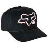 Fox Racing Brushed Snapback Hat Black