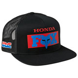 Fox Racing Honda Snapback Hat Black