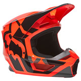 Fox Racing 2019 Red and White Youth V1 Motif Helmet OffRoad MX ATV UTV 21784-054 