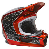 Fox Racing V1 Peril MIPS Helmet Fluorescent Red