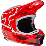 Fox Racing V2 Merz MIPS Helmet Fluorescent Red
