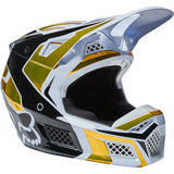 Fox Racing V3 RS Mirer MIPS Helmet White/Black
