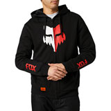 Fox Racing Peril Sasquatch Zip-Up Hooded Sweatshirt Black