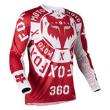 Fox Racing 360 Nobyl Jersey Red/White