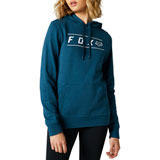 Fox Racing Women's Pinnacle Hooded Sweatshirt Dark Indigo