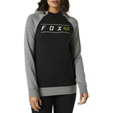 Fox Racing Women's Straight Up Hooded Sweatshirt Heather Graphite
