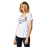 Fox Racing Women's Boundary T-Shirt 2022 White