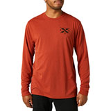 Fox Racing Calibrated Long Sleeve Tech T-Shirt Red Clay
