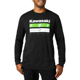 Fox Racing Kawasaki Stripes Long Sleeve T-Shirt Black