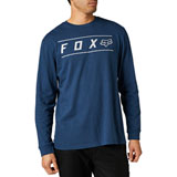 Fox Racing Pinnacle Long Sleeve T-Shirt Dark Indigo