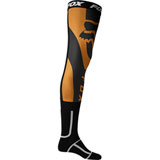 Fox Racing Mirer Knee Brace Socks Black/Gold