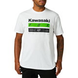 Fox Racing Kawasaki Stripes T-Shirt Optic White