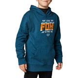 Fox Racing Youth Fullstop Hooded Sweatshirt Dark Indigo
