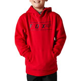 Fox Racing Youth Pinnacle Hooded Sweatshirt Flame Red