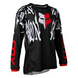 Fox Racing Youth 180 Peril Jersey Black/Red