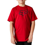 Fox Racing Youth Legacy T-Shirt Flame Red
