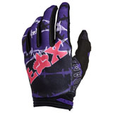 Fox Racing 180 Barbed Wire SE Gloves Purple